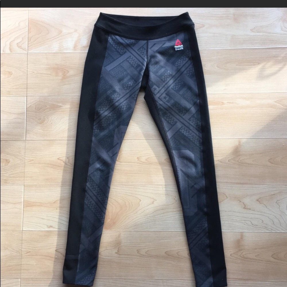 Reebok CrossFit Workout Yoga Black Pants XS